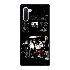 KPOP BANGTAN BOYS BTS SIGNATURE  Samsung Galaxy Note 10 Case Cover