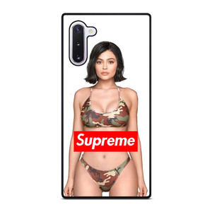 KYLIE JENNER SUPREME CAMO Samsung Galaxy Note 10 Case Cover