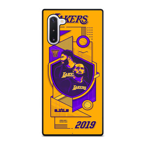 LA LAKERS LEBRON JAMES & ANTHONY DAVIS Samsung Galaxy Note 10 Case Cover LA LAKERS LEBRON JAMES & ANTHONY DAVIS Samsung Galaxy Note 10 Case Cover
