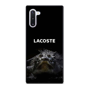 LACOSTE CROCODILE BLACK Samsung Galaxy Note 10 Case Cover