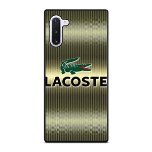 LACOSTE GOLD EMBLEM Samsung Galaxy Note 10 Case Cover