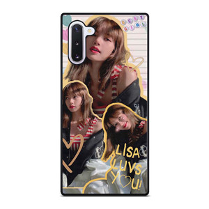 LALISA BLACKPINK CUTE COLLAGE Samsung Galaxy Note 10 Case Cover