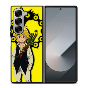 7 DEADLY SINS MELIODAS ANIME Samsung Galaxy Z Fold 6 Case Cover