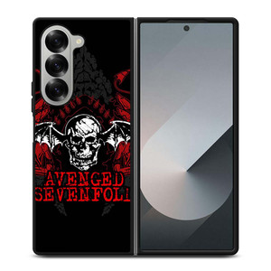 A7X AVENGED SEVENFOLD ROCK BAND Samsung Galaxy Z Fold 6 Case Cover