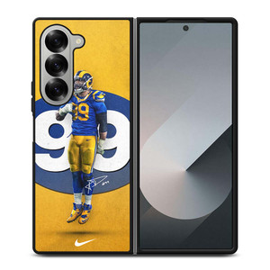 AARON DONALD 99 LOS ANGELES RAMS  Samsung Galaxy Z Fold 6 Case Cover