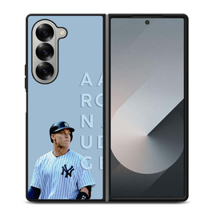 AARON JUDGE BASEBALL NEW YORK YANKEES Samsung Galaxy Z Fold 6 Case Cover