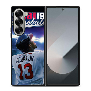 ACUNA JR 13 ATLANTA BRAVES  Samsung Galaxy Z Fold 6 Case Cover