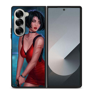 ADA WONG RESIDENT EVIL GAMES 2 Samsung Galaxy Z Fold 6 Case Cover ADA WONG RESIDENT EVIL GAMES 2 Samsung Galaxy Z Fold 6 Case Cover