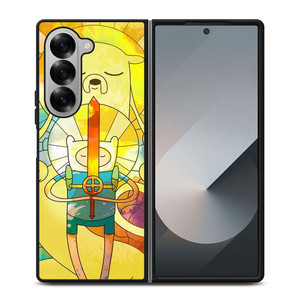 ADVENTURE TIME MY NEIGHBOUR TOTORO GLASS Samsung Galaxy Z Fold 6 Case Cover