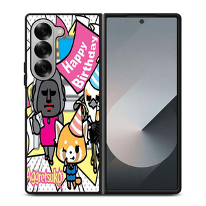 AGGRETSUKO BIRTHDAY PARTY Samsung Galaxy Z Fold 6 Case Cover AGGRETSUKO BIRTHDAY PARTY Samsung Galaxy Z Fold 6 Case Cover