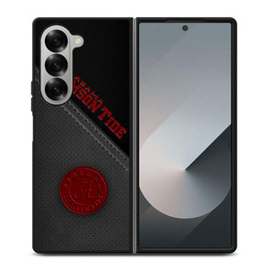 ALABAMA CRIMSON TIDE LEATHER Samsung Galaxy Z Fold 6 Case Cover ALABAMA CRIMSON TIDE LEATHER Samsung Galaxy Z Fold 6 Case Cover