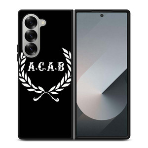 ALL CORPS ARE BASTARD ACAB SYMBOL Samsung Galaxy Z Fold 6 Case Cover
