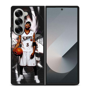ALLEN IVERSON 3 SIXERS NBA Samsung Galaxy Z Fold 6 Case Cover ALLEN IVERSON 3 SIXERS NBA Samsung Galaxy Z Fold 6 Case Cover
