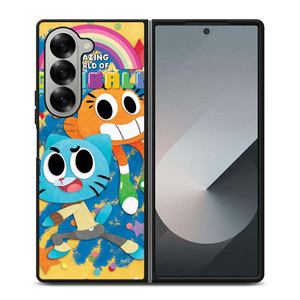 AMAZING WORLD OF GUMBALL CARTOON Samsung Galaxy Z Fold 6 Case Cover
