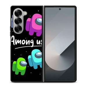 AMONG US ALIENS ICON Samsung Galaxy Z Fold 6 Case Cover AMONG US ALIENS ICON Samsung Galaxy Z Fold 6 Case Cover