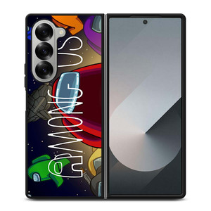 AMONG US GAME LOGO Samsung Galaxy Z Fold 6 Case Cover