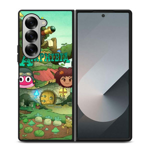 AMPHIBIA CARTOON EMOJI Samsung Galaxy Z Fold 6 Case Cover AMPHIBIA CARTOON EMOJI Samsung Galaxy Z Fold 6 Case Cover
