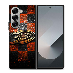 ANAHEIM DUCKS GOLD LOGO Samsung Galaxy Z Fold 6 Case Cover ANAHEIM DUCKS GOLD LOGO Samsung Galaxy Z Fold 6 Case Cover
