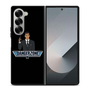 ARCHER CARTOON DANGERZONE Samsung Galaxy Z Fold 6 Case Cover ARCHER CARTOON DANGERZONE Samsung Galaxy Z Fold 6 Case Cover
