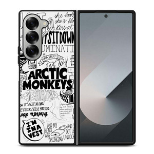 ARCTIC MONKEYS COLLAGE 2 Samsung Galaxy Z Fold 6 Case Cover ARCTIC MONKEYS COLLAGE 2 Samsung Galaxy Z Fold 6 Case Cover