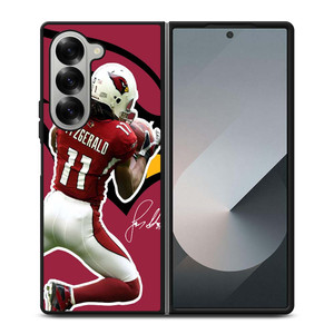 ARIZONA CARDINALS LARRY FITZGERALD 2 Samsung Galaxy Z Fold 6 Case Cover