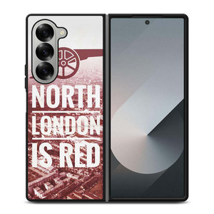 ARSENAL NORTH LONDON IS RED Samsung Galaxy Z Fold 6 Case Cover ARSENAL NORTH LONDON IS RED Samsung Galaxy Z Fold 6 Case Cover