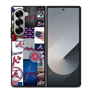 ATLANTA BRAVES COLLAGE WALL Samsung Galaxy Z Fold 6 Case Cover ATLANTA BRAVES COLLAGE WALL Samsung Galaxy Z Fold 6 Case Cover