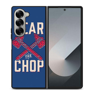 ATLANTA BRAVES FEAR THE CHOP Samsung Galaxy Z Fold 6 Case Cover