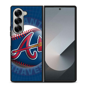 ATLANTA BRAVES MLB BALL Samsung Galaxy Z Fold 6 Case Cover ATLANTA BRAVES MLB BALL Samsung Galaxy Z Fold 6 Case Cover