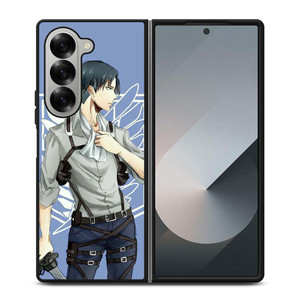 ATTACK ON TITAN ANIME LEVI Samsung Galaxy Z Fold 6 Case Cover