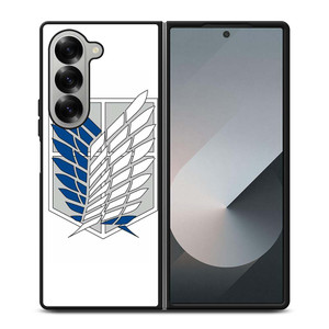 ATTACK ON TITAN ANIME SYMBOL Samsung Galaxy Z Fold 6 Case Cover ATTACK ON TITAN ANIME SYMBOL Samsung Galaxy Z Fold 6 Case Cover