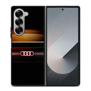 AUDI METAL GLOW LOGO Samsung Galaxy Z Fold 6 Case Cover AUDI METAL GLOW LOGO Samsung Galaxy Z Fold 6 Case Cover