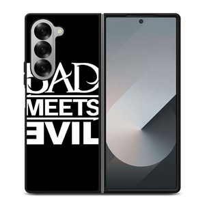 BAD MEETS EVIL RAPPER DUO LOGO Samsung Galaxy Z Fold 6 Case Cover