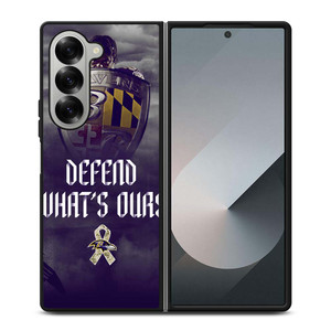 BALTIMORE RAVENS DEFEND WHATS OURS Samsung Galaxy Z Fold 6 Case Cover BALTIMORE RAVENS DEFEND WHATS OURS Samsung Galaxy Z Fold 6 Case Cover