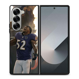 BALTIMORE RAVENS RAY LEWIS NFL Samsung Galaxy Z Fold 6 Case Cover BALTIMORE RAVENS RAY LEWIS NFL Samsung Galaxy Z Fold 6 Case Cover