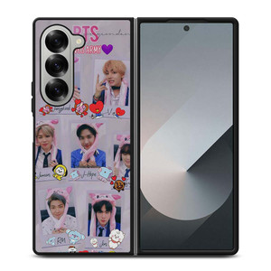 BANGTAN BOYS FACE BTS Samsung Galaxy Z Fold 6 Case Cover BANGTAN BOYS FACE BTS Samsung Galaxy Z Fold 6 Case Cover