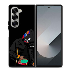 BAPE SHARK X SUPREME MEN BLACK Samsung Galaxy Z Fold 6 Case Cover BAPE SHARK X SUPREME MEN BLACK Samsung Galaxy Z Fold 6 Case Cover