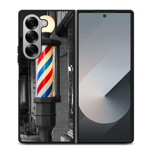 BARBER POLE HAIR CUT Samsung Galaxy Z Fold 6 Case Cover BARBER POLE HAIR CUT Samsung Galaxy Z Fold 6 Case Cover
