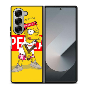 BART SIMPSON SUPREME HYPEBEAST Samsung Galaxy Z Fold 6 Case Cover
