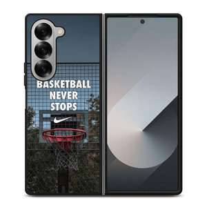BASKETBALL NEVER STOPS RING Samsung Galaxy Z Fold 6 Case Cover