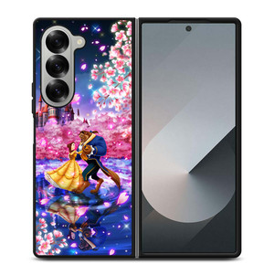 BEAUTY AND THE BEAST CARTOON Samsung Galaxy Z Fold 6 Case Cover
