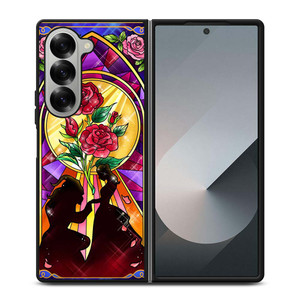 BEAUTY AND THE BEAST ROSE FLAWER Samsung Galaxy Z Fold 6 Case Cover