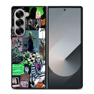 BEETLEJUICE TIM BURTON COLLAGE Samsung Galaxy Z Fold 6 Case Cover BEETLEJUICE TIM BURTON COLLAGE Samsung Galaxy Z Fold 6 Case Cover