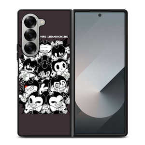 BENDY AND THE INK MACHINE COLLAGE Samsung Galaxy Z Fold 6 Case Cover BENDY AND THE INK MACHINE COLLAGE Samsung Galaxy Z Fold 6 Case Cover