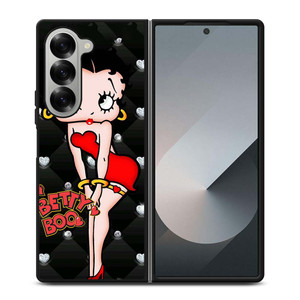 BETTY BOOP DIAMOND POLKADOT Samsung Galaxy Z Fold 6 Case Cover