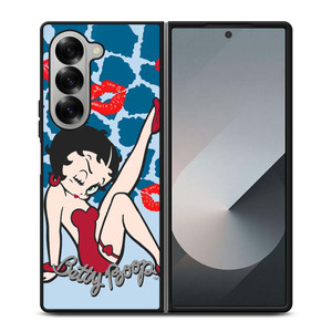 BETTY BOOP KISS CARTOON Samsung Galaxy Z Fold 6 Case Cover