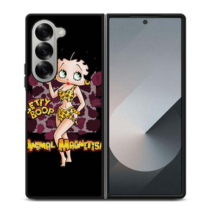BETTY BOOP LEOPARD Samsung Galaxy Z Fold 6 Case Cover