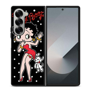 BETTY BOOP POLKA DOT CARTOON  Samsung Galaxy Z Fold 6 Case Cover