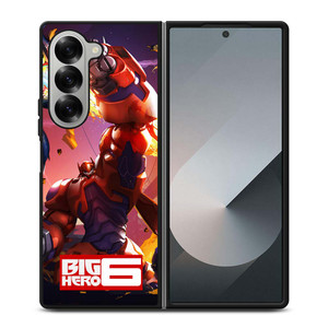 BIG HERO 6 MOVIE POSTER Samsung Galaxy Z Fold 6 Case Cover