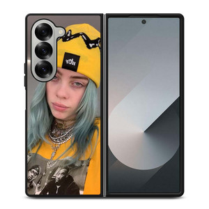 BILLIE EILISH FACE SINGER Samsung Galaxy Z Fold 6 Case Cover
